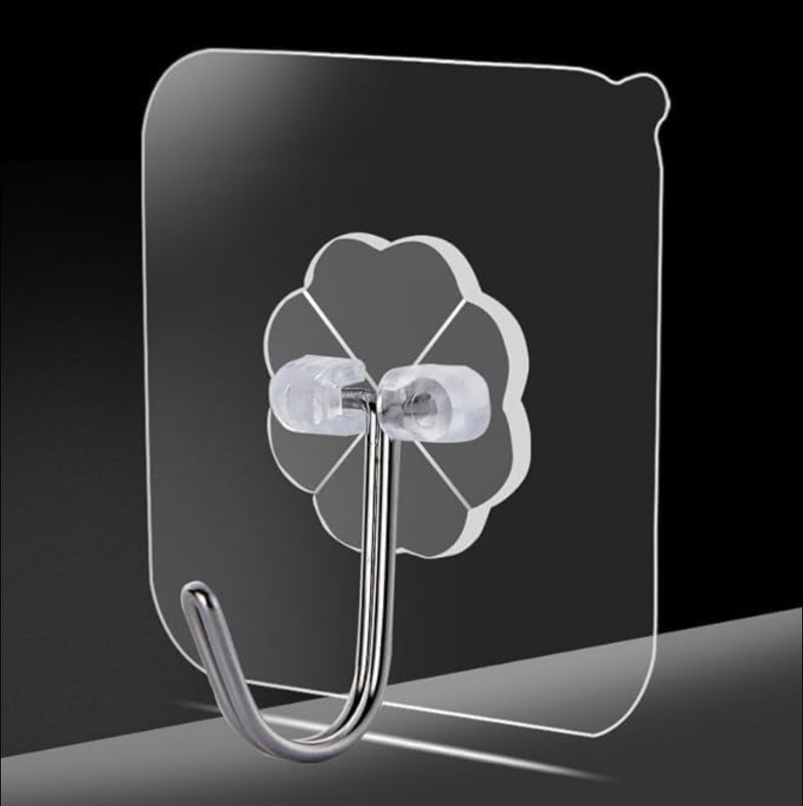 Self Adhesive Strong Flower Wall Hook Sticker
